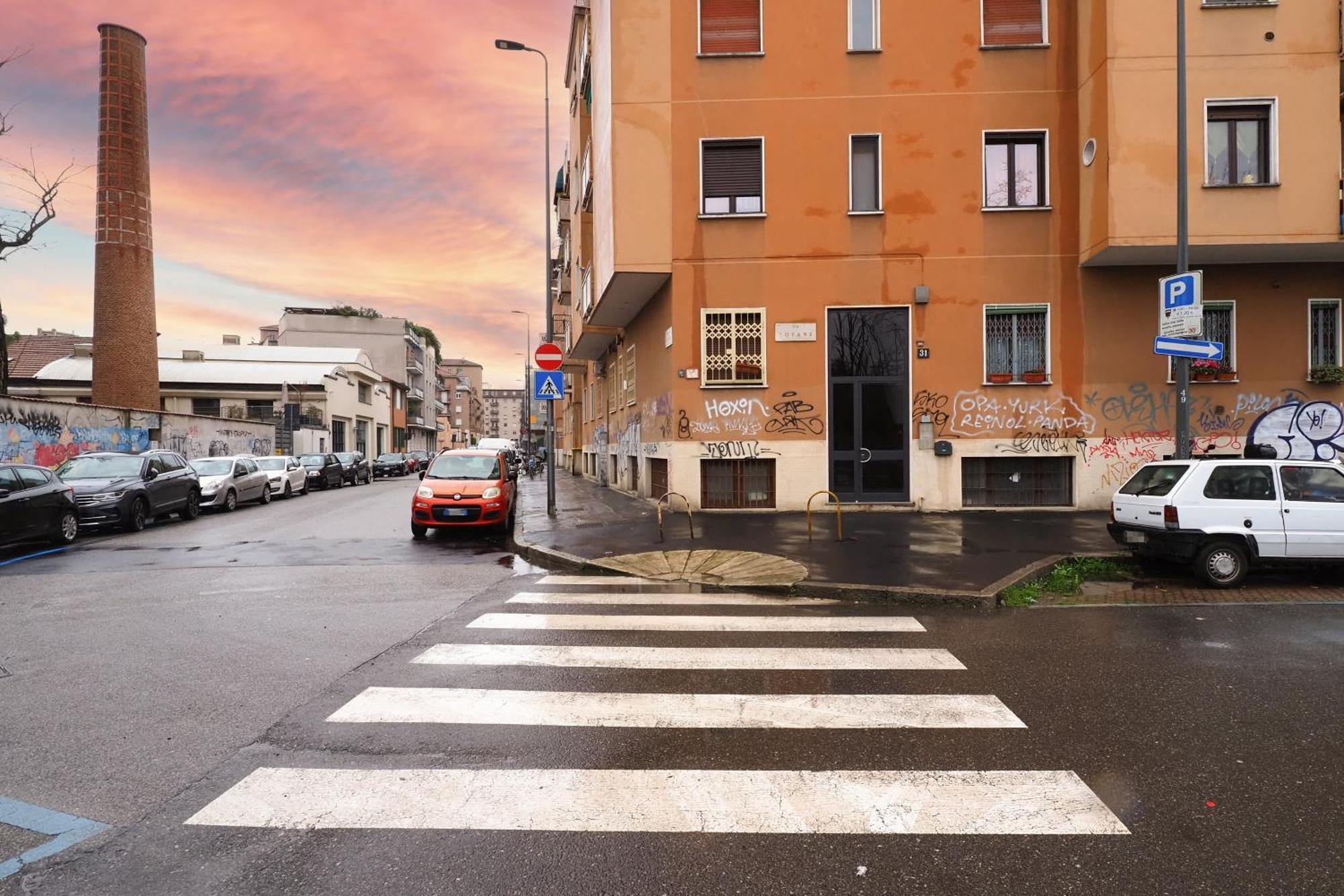 Apartmán Primopiano - Tofane Milán Exteriér fotografie